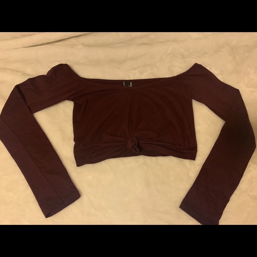 Windsor Maroon Top
